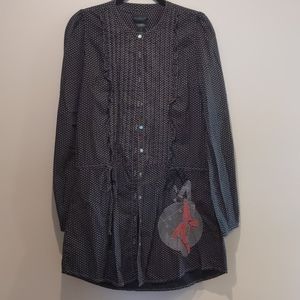 Custo Barcelona Tunic Dress Long Sleeve Size 8